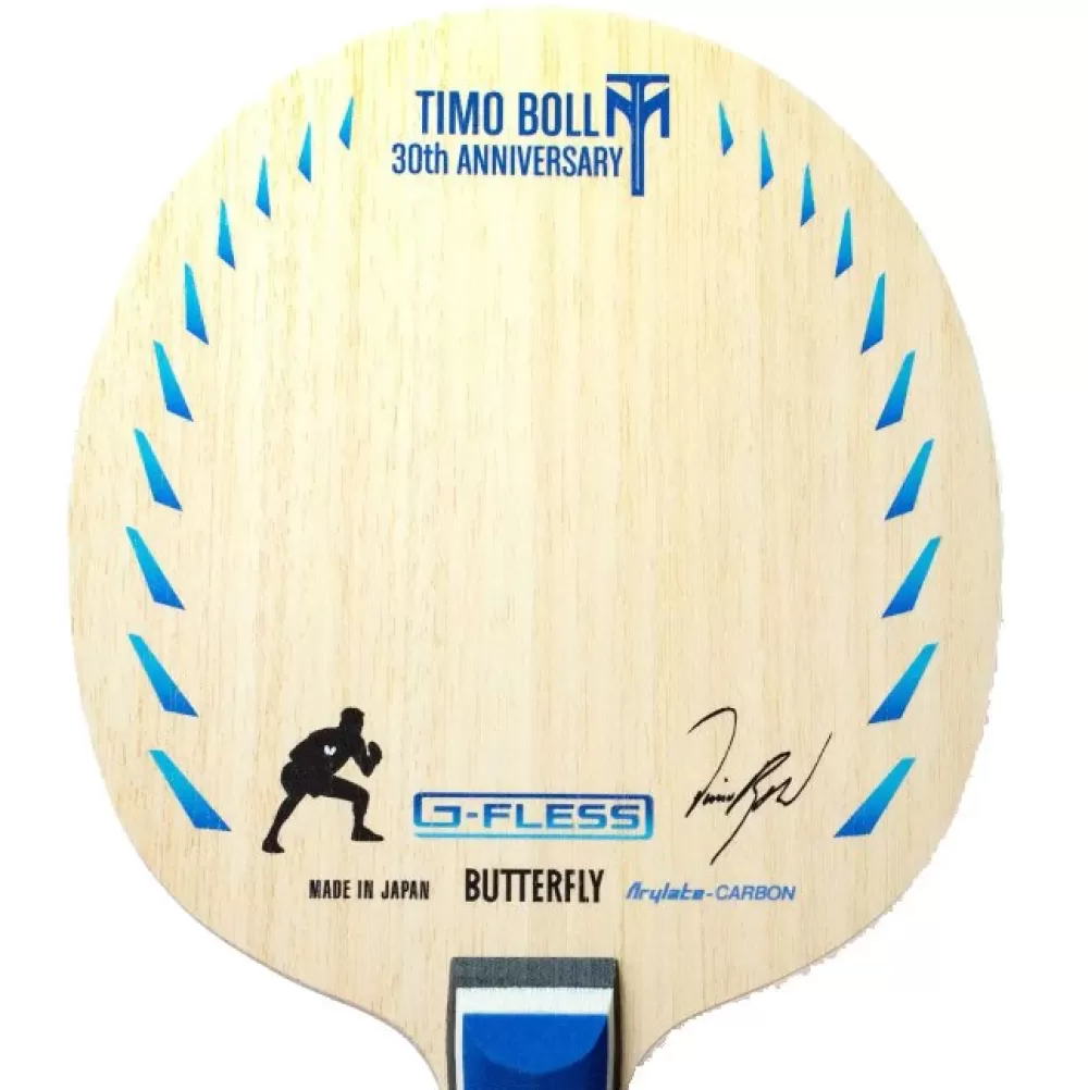 Hot TIMO BOLL 30th Anniversary Battræ FL Spiller Serier